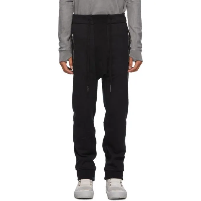 11 by Boris Bidjan Saberi Black Fleece Lounge Pants