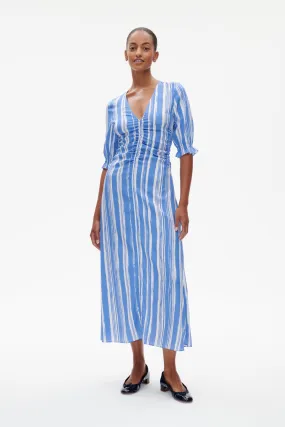 AMMA | Blue Painted Stripe