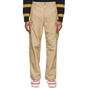 BEAMS PLUS Beige Six-Pocket 80/3 Ripstop Cargo Pants