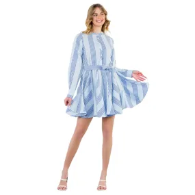 Long Sleeve Striped Dress