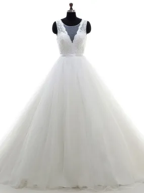 Modest Wedding Dresses,Princess Wedding Dress,Fall Wedding Gowns,Elegant Bridal Dress,WD00226