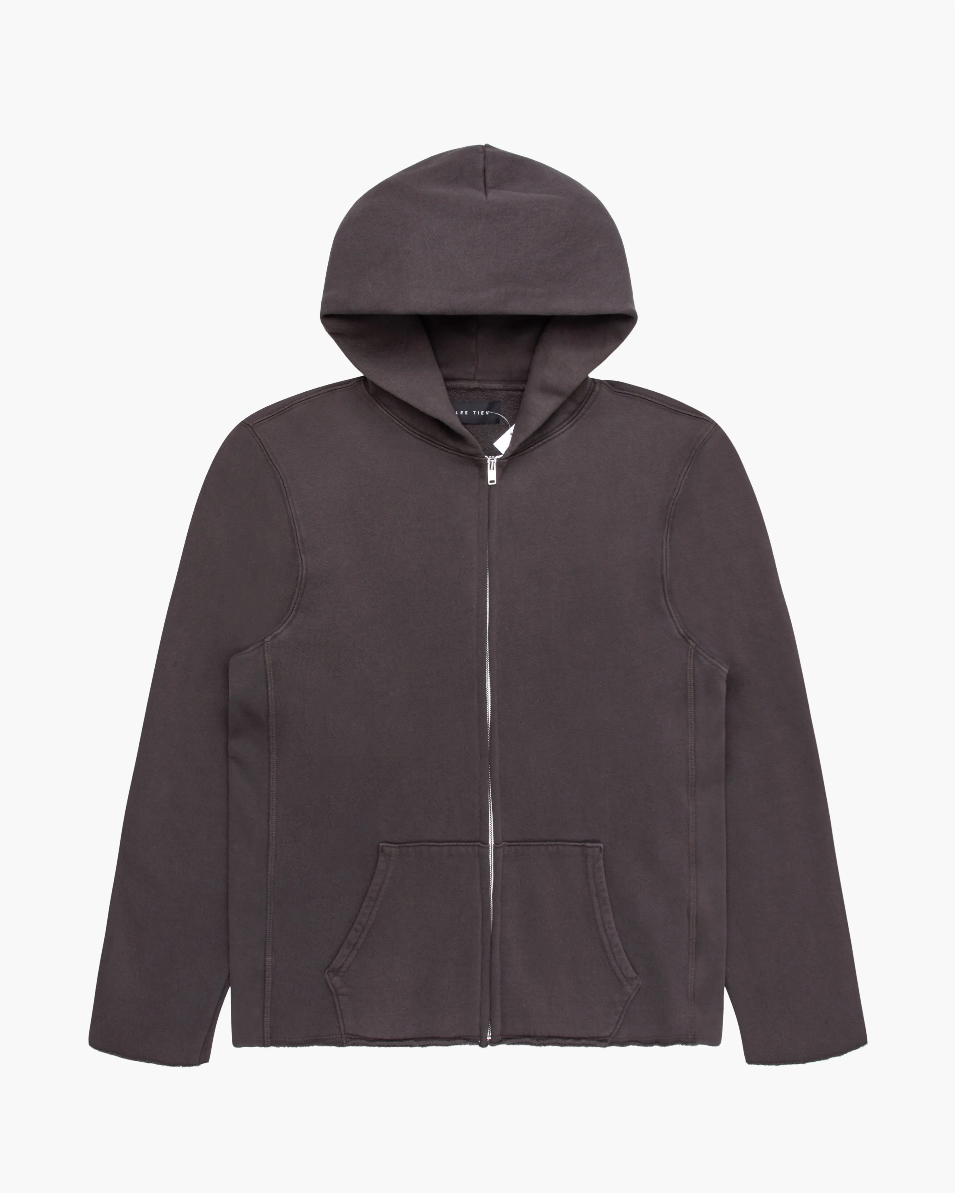 Raw Zip  Hoodie
