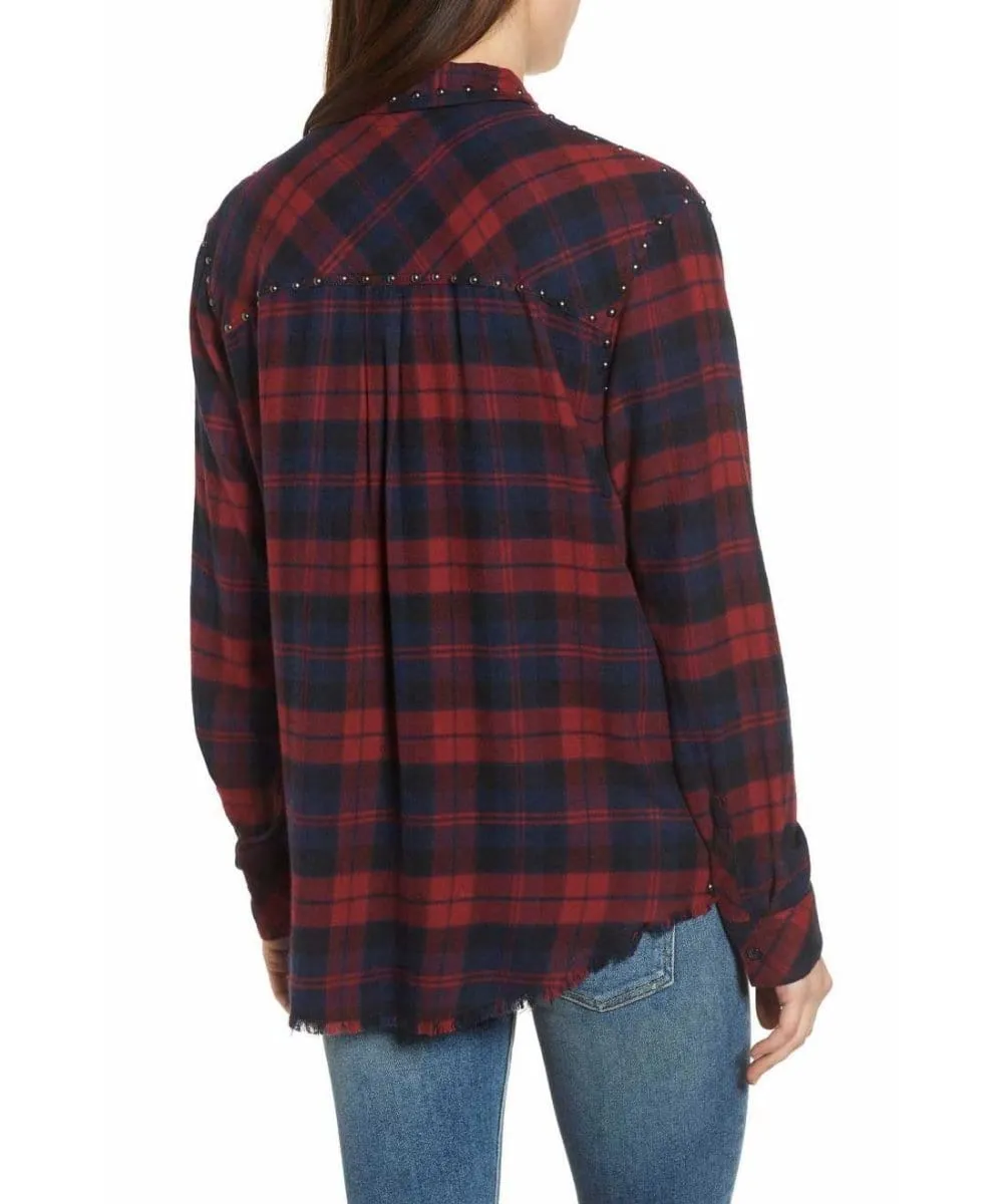 Rex Studded,  Scarlet Navy