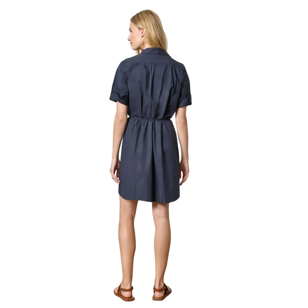 Shirred Sleeve Dress