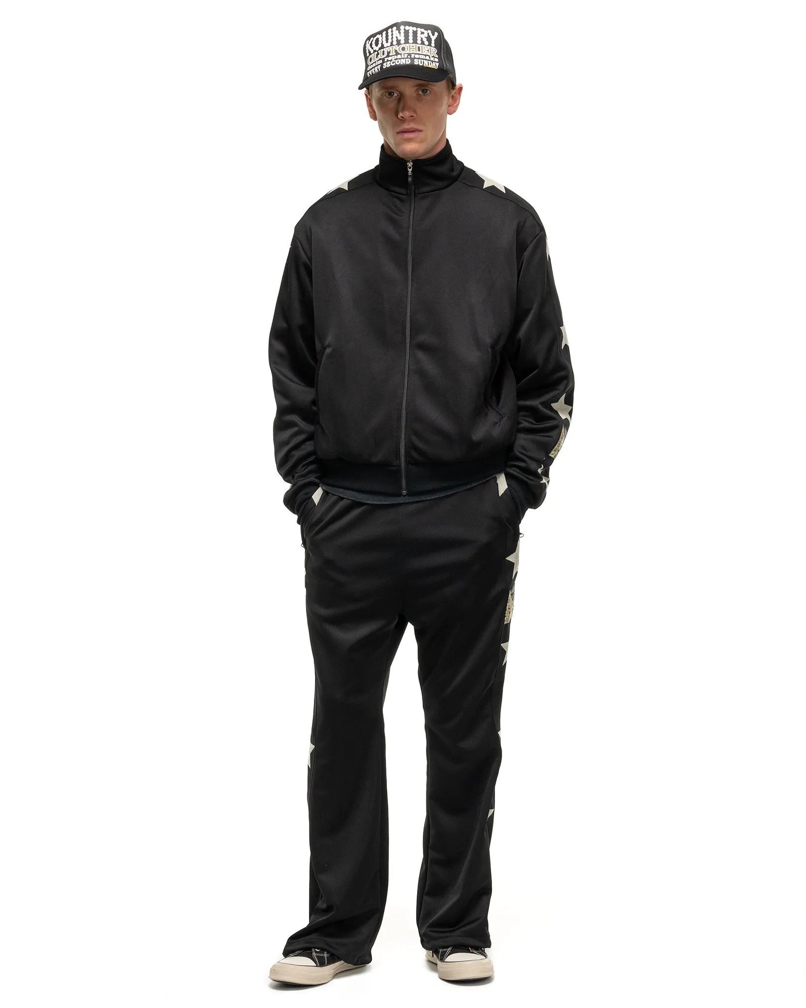 Smooth Jersey Standman&woman Track JKT Black