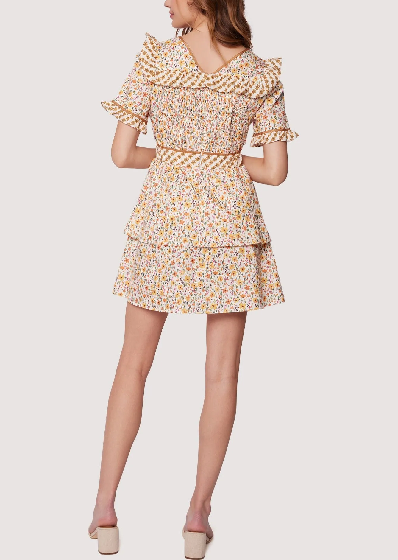 Spring Sunrise Mini Dress
