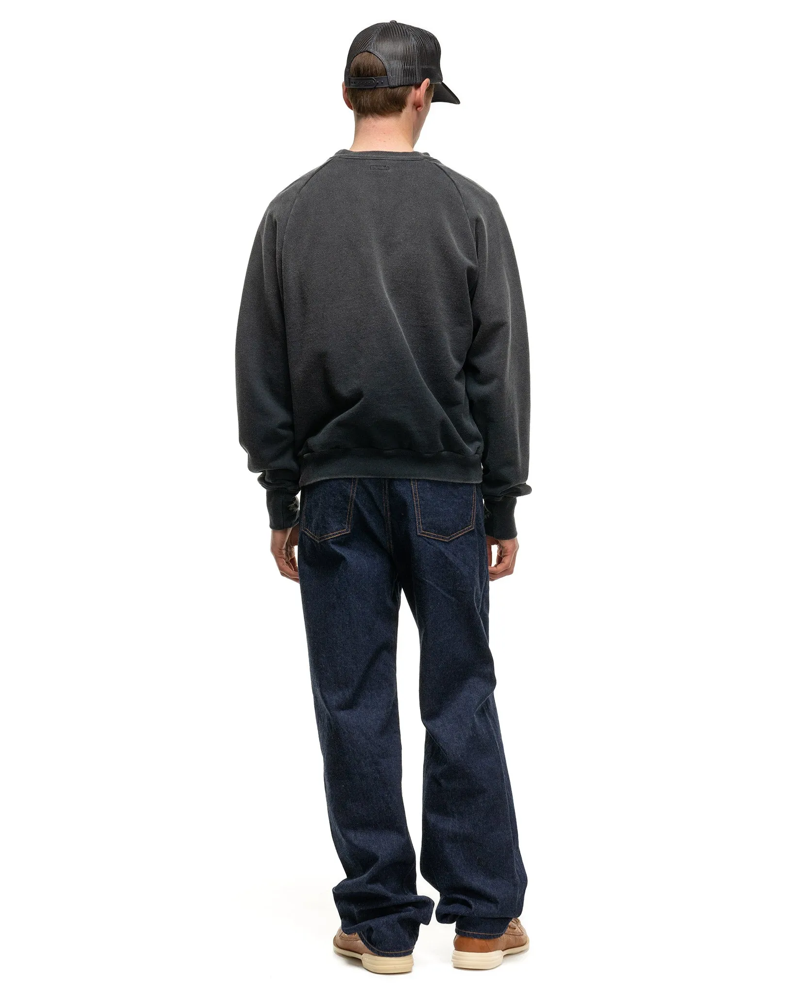 SWT Knit Raglan Crew SWT (SPEAKEASY College) Black