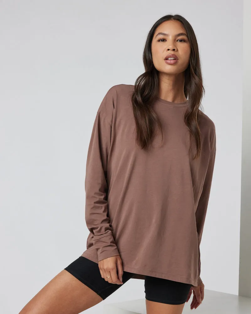 VW1028 Long Sleeve Feather Tee