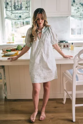 Whitney Dress in Verdant Blooms
