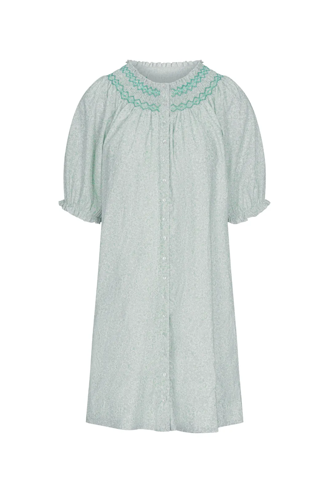 Whitney Dress in Verdant Blooms
