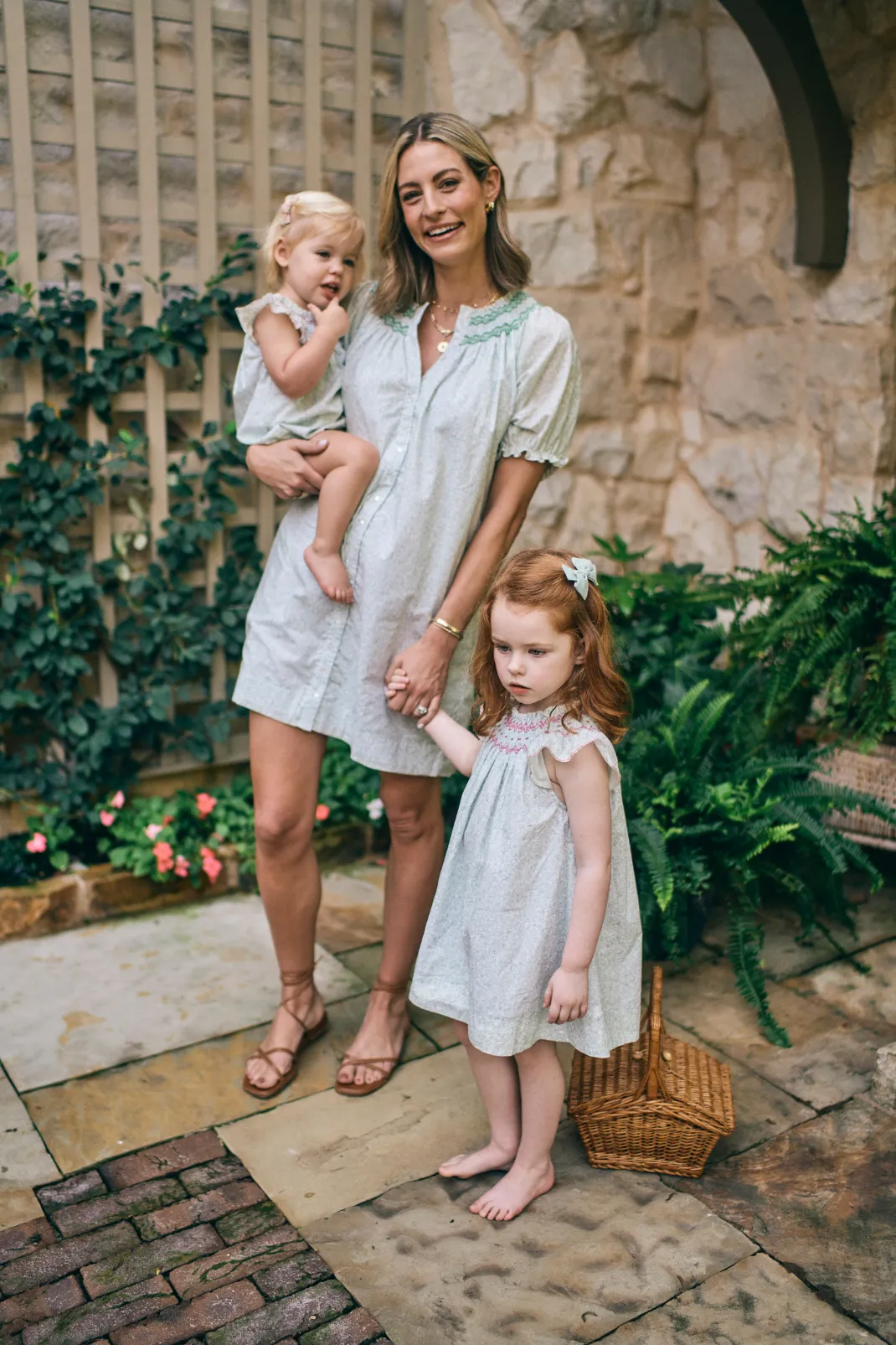 Whitney Dress in Verdant Blooms